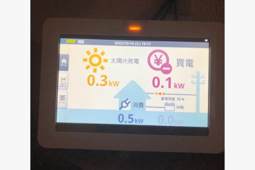 島根県松江市　太陽光発電と蓄電池設置のI様05　お客様の声