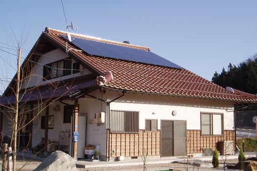 島根県仁多郡　太陽光発電・エコキュート設置　お客様の声