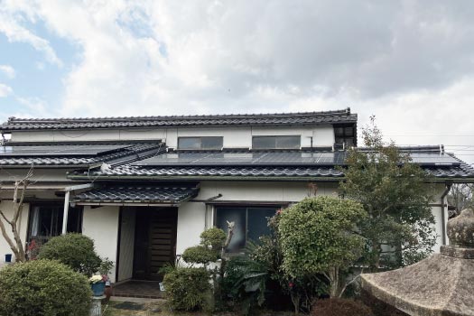 鳥取県米子市　太陽光発電設置　お客様の声