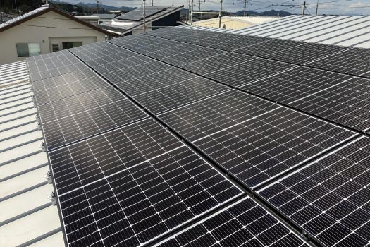 鳥取県西伯郡　太陽光発電・蓄電池設置　お客様の声