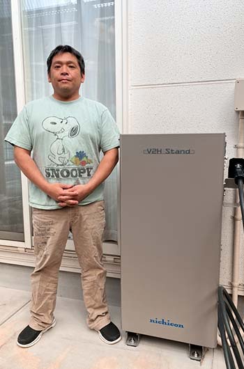 【島根県出雲市】V2Hを使用していくのが楽しみ